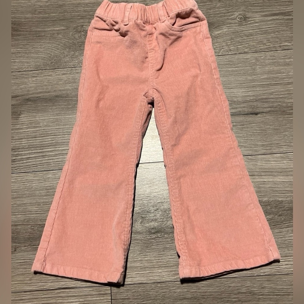 Toddler Tucker + Tate pink corduroy flare  pants